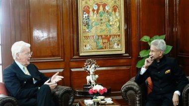 World News | EAM Jaishankar Meets Former Iceland President, Discusses Arctic Cooperation