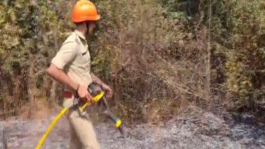 India News | Kerala: Fire Breaks out at Cashew Orchard Near Chinmaya Vidyalaya in Kannur; No Casulaties Reported