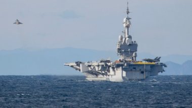 World News | French Carrier Strike Group to Make Stopovers in Goa, Kochi as Part of Mission CLEMENCEAU 25