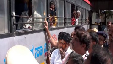 India News | BJP Workers Hold Protests in Bengaluru over 15 Percent Fare Hike