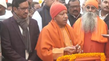 Uttar Pradesh CM Yogi Adityanath Inaugurates Water Purification Projects of Drains Falling Into Rapti River