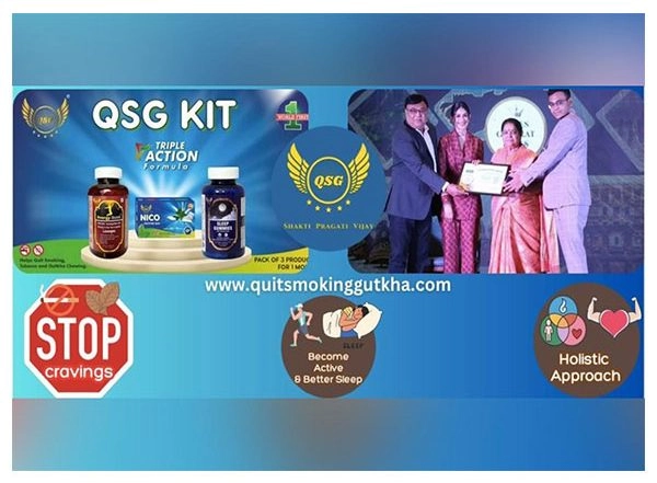 Business News | Dr. Kartavya Agravat Revolutionary Innovative Tobacco Cessation Program -- Quit Smoking Gutkha QSG Kit