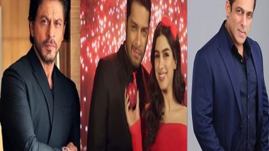 Entertainment News | Shah Rukh Khan, Salman Khan Send Best Wishes to Junaid Khan, Khushi Kapoor for 'Loveyapa'