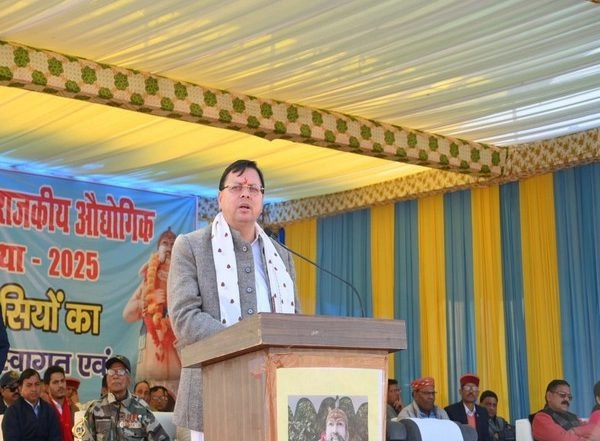 India News | Uttarakhand CM Dhami Inaugurates 5-day Industrial Agriculture Development Fair at Maletha in Tehri Garhwal