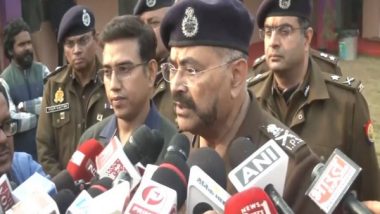 India News | UP DGP Prashant Kumar Inspects Security Arrangements Ahead of Maha Kumbh 2025, Says Entire Area Under CCTV Surveillance