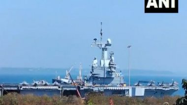 World News | French Carrier Strike Group Makes Stopovers in Goa