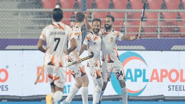 Sports News | Unbeaten Sharchi Rarh Bengal Tigers Defeat Delhi SG Pipers 4-1