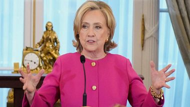 World News | Former Presidential Nominee Hillary Clinton to Recieve US Highest Civilian Award