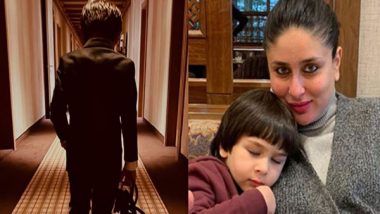 Entertainment News | Taimur Ali Khan's Sweet 'Maa Ki Seva' Moment During Family Holiday Wins over Fans