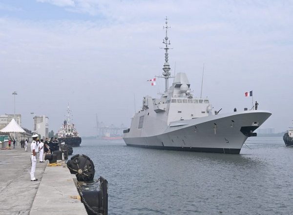World News | French Naval Ships FS Forbin, FS Alsace Arrive in Kochi to Strengthen India-France Naval Collaboration