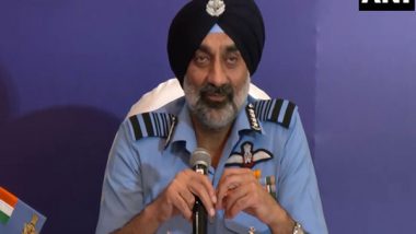 India News | Air Chief AP Singh Stresses Need for Vigilance, Readiness During Lakshadweep Visit