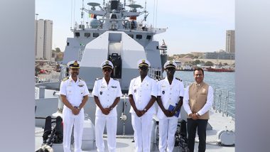 World News | Senegal: INS Tushil Makes Port Call at Dakar