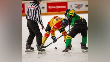 Sports News | Ice Hockey League Season 2 Begins with Spectacular Opening Ceremony in Ladakh