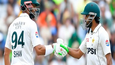 Sports News | Masood-Babar's 205-run Partnership Brings Back Pakistan into 2nd Test Against South Africa