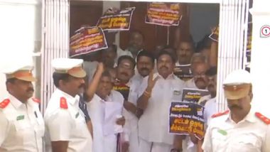 India News | Tamil Nadu: Opposition Protests, Governor Boycotts Address as Assembly Session Begins Amid Sexual Assault Controversy