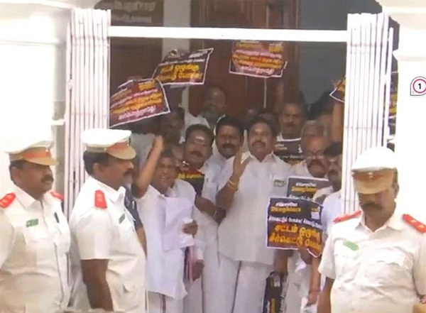 India News | Tamil Nadu: Opposition Protests, Governor Boycotts Address as Assembly Session Begins Amid Sexual Assault Controversy