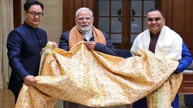 Business News | Prime Minister Narendra Modi Sends Chadar for 813th Urs of Khwaja Garib Nawaz: Former Chairman of Ajmer Dargah Committee, Amin Pathan, Welcomes the Gesture