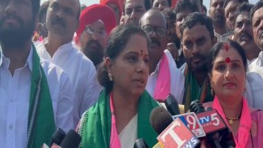 India News | K.Kavitha Slams Telangana Govt for Filing 'false Cases' Against KTR