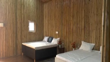 India News | Maha Kumbh: Resorts Going Eco-friendly with Bamboo Cottages for Accommodation