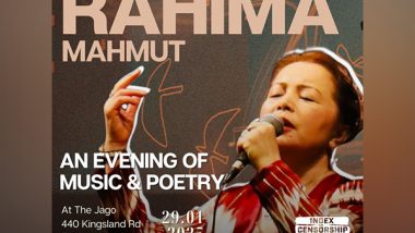 World News | Uyghur Activist and Singer to Perform in London, Spotlighting Persecution of Her Community