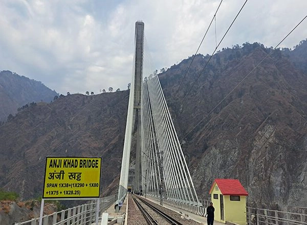 India News | First Cable-stayed Anji Rail Bridge is Ready to Start a New Era of Indian Railway