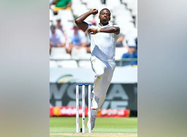 Sports News | SA Speedster Kagiso Rabada Completes Unwanted Fifty During Second Test Against Pakistan