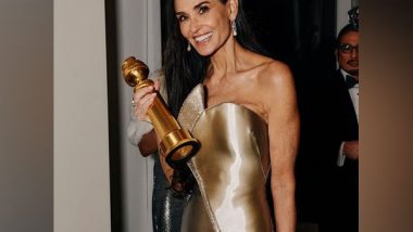 Entertainment News | Demi Moore Celebrates Her First Golden Globe Win with Heartfelt Instagram Post