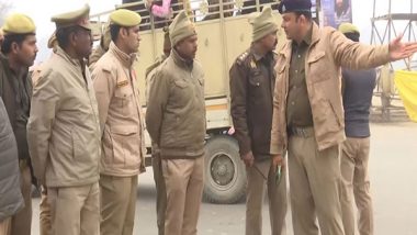 India News |  Mahakumbh: Police Conduct Intensive Security Checks at Sangam Ghat, Pontoon Bridges and Intersections