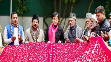 India News | Delhi CM Atishi Sends 'chadar' to Be Offered on Urs of Khwaja Moinuddin Chishti in Ajmer