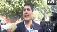India News | AAP's Saurabh Bharadwaj, Sanjay Singh Protest at PM's Residence, Blocked from Entering