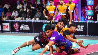 Sports News | Yuva Kabaddi Series: Aravalli Arrows Hand Palani Tuskers First Defeat; Murthal Magnets Secure Maiden Win in Division1