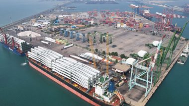 Business News | V.O. Chidambaranar Port Achieves 40% Rise in Windmill Blade Handling in 2024-25