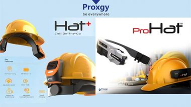 Business News | Proxgy Launches Bands to Convert Any Helmet into AC Helmet and Smart Helmet