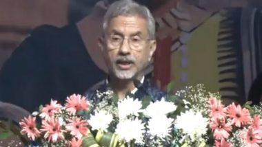 World News | India's Diaspora Key to Globalisation, Says EAM Jaishankar at Pravasi Bharatiya Divas