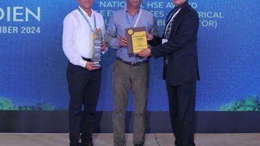 Business News | Crompton Wins National Safety Award Again at Global Safety Summit 2024 Setting New Benchmarks in Workplace Safety and Excellence