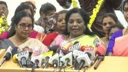 India News | BJP Leader Tamilisai Soundarajan Demands CBI Probe in Anna University Sexual Assault Case