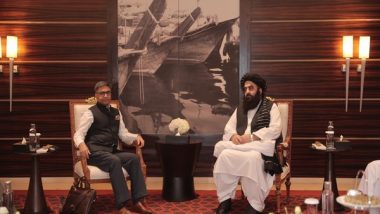 World News | FS Vikram Misri Meets Acting Afghan FM; Affirms India's Support for Assistance, Discusses Chabahar, Cricket Cooperation