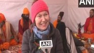 India News | French Woman Arrives in Prayagraj to Attend Maha Kumbh Mela 2025