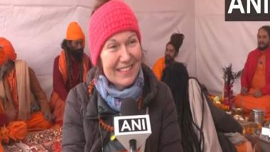 India News | French Woman Arrives in Prayagraj to Attend Maha Kumbh Mela 2025