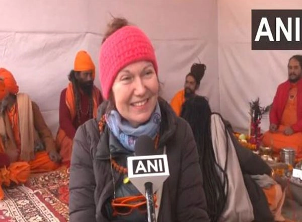 India News | French Woman Arrives in Prayagraj to Attend Maha Kumbh Mela 2025