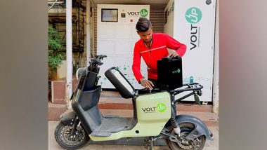 Business News | VoltUp and Revamp Moto Partner to Transform Last-mile Mobility; to Deploy 40,000 E-2wheelers