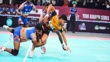 Sports News | Yuva Kabaddi Series: Ayan Lohchab Shines on Debut; Palani Tuskers, Sonipat Spartans Extend Their Lead in Division 1