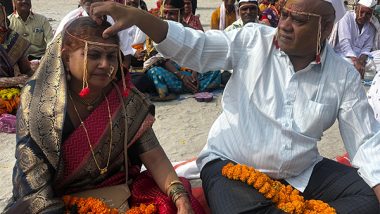 India News | Mahakumbh Mela : Sacred 'Venee Daan' Ritual Strengthens Marital Bonds at Prayagraj