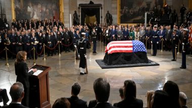 World News | US: National Funeral Service for Jimmy Carter Begins, All Living Former Presidents Present