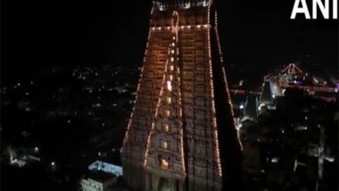 India News | Tamil Nadu: Devotees Celebrate Vaikuntha Ekadasi at Sri Ranganathaswamy Temple in Trichy