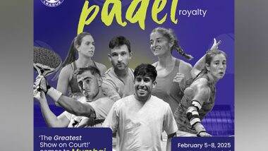 Sports News | World Padel League Heads to Mumbai for Its India Debut