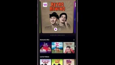 Business News | Ultra Gaane India's First Homegrown Audio-Visual Streaming Platform Celebrates 80 Years of Bollywood Music on World Hindi Day