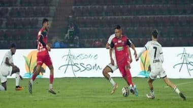 Sports News | Punjab FC Seize a Point Against NorthEast United FC, Break Losing Streak with Timely Comeback