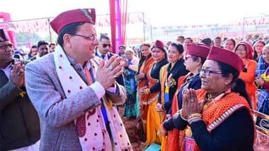 India News | Chief Minister Pushkar Singh Dhami Inaugurates Uttarayan Kautik Fair