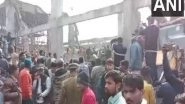 India News | Under-construction Lintel Collapses at Kannauj Railway Station; 23 Rescued, Three Seriously Injured